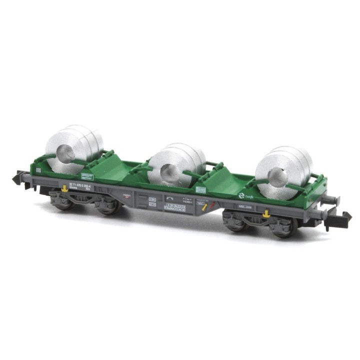 VAGON PORTABOBINAS MMB RENFE MFTRAIN N33030 ESCALA N