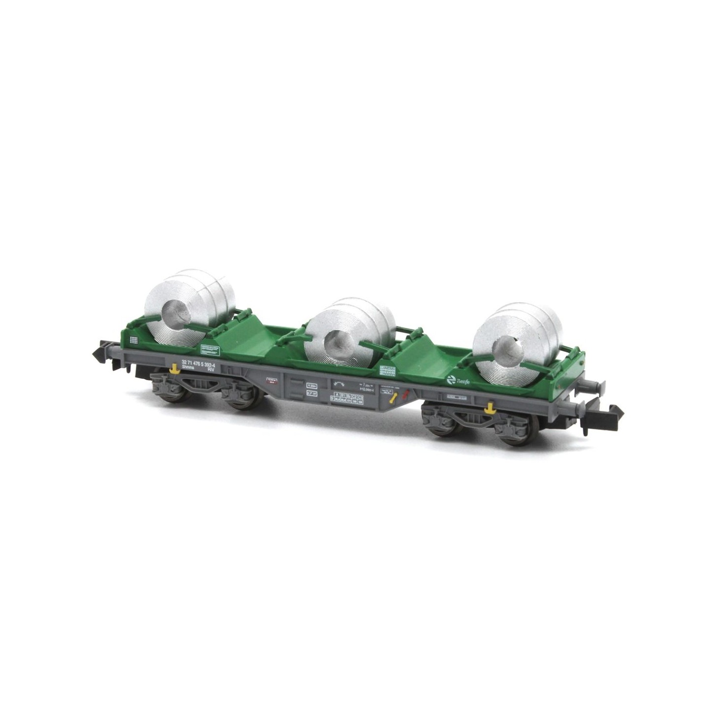 VAGON PORTABOBINAS MMB RENFE MFTRAIN N33030 ESCALA N