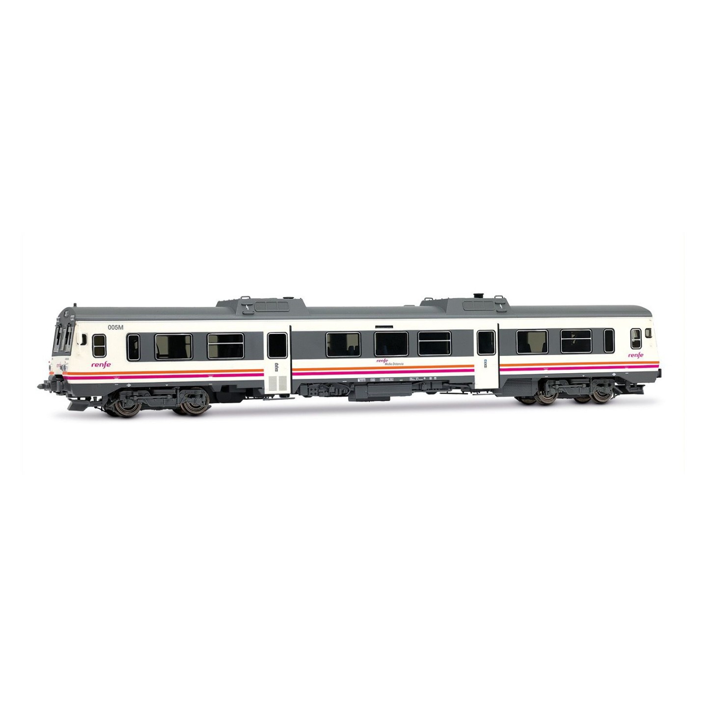 AUTOMOTOR DIÉSEL 596 TAMAGOCHI" MEDIA DISTANCIA CON SONIDO ELECTROTREN HE2501AS ESCALA H0"