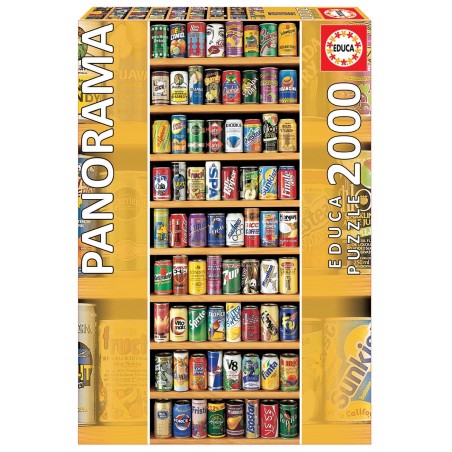 PUZZLE LATA SOBRE LATA 2000 EDUCA 11053