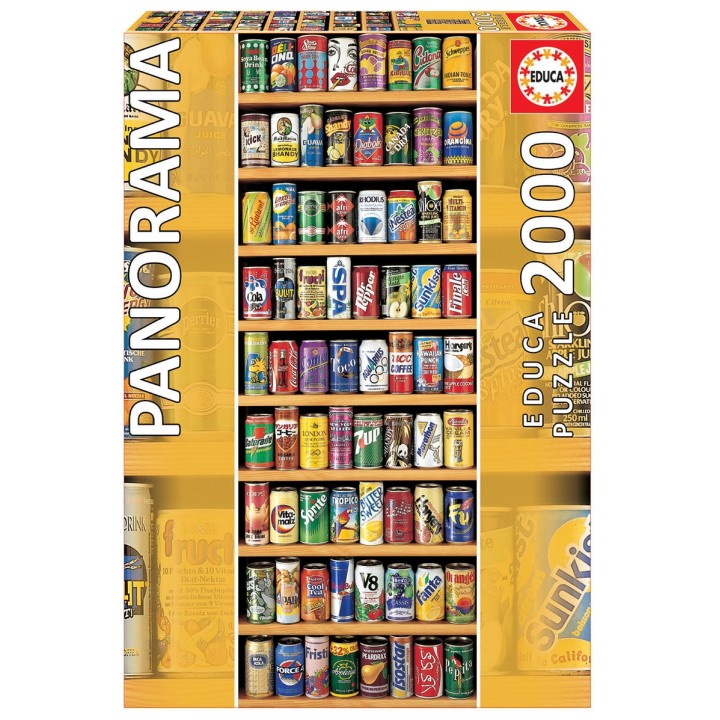 PUZZLE LATA SOBRE LATA 2000 EDUCA 11053