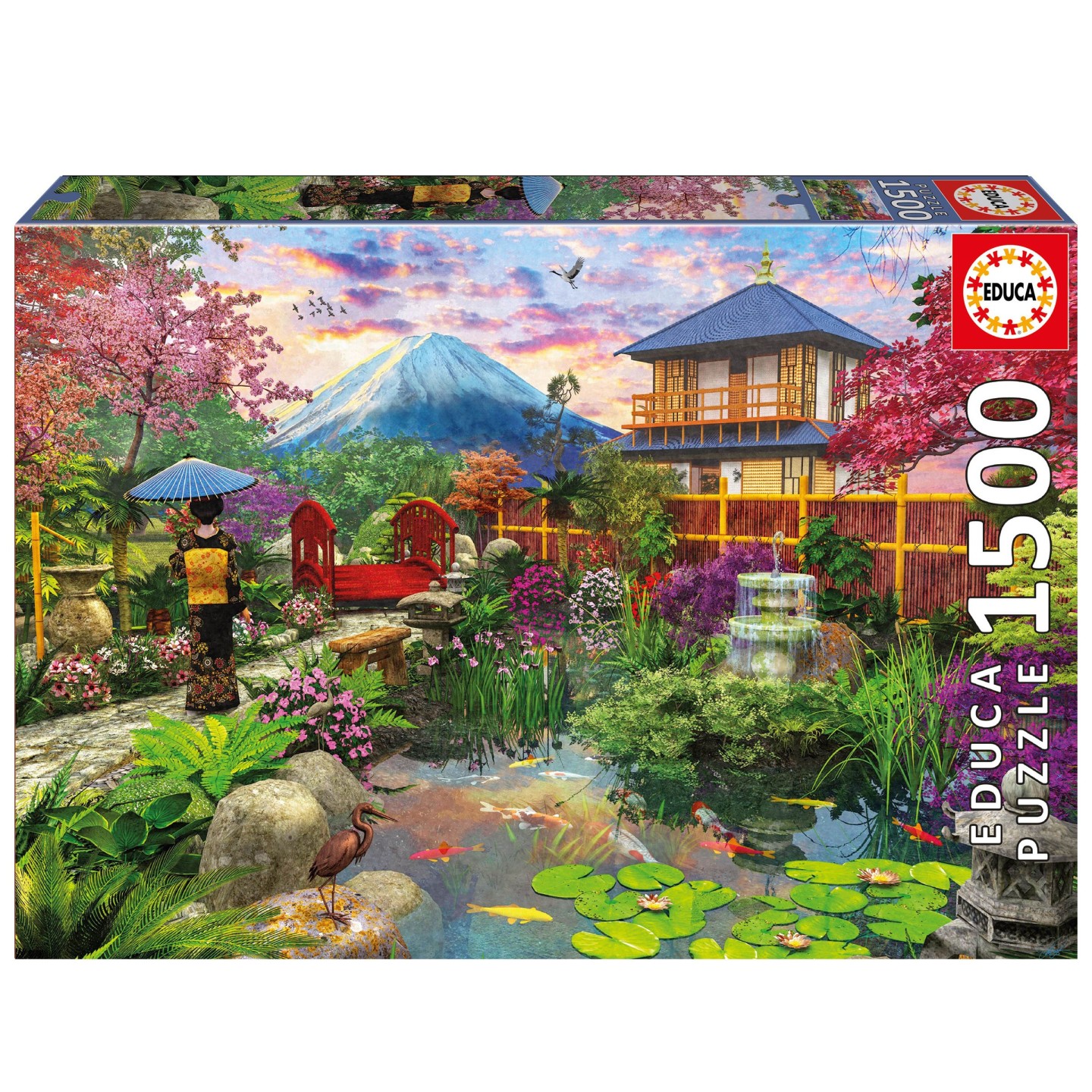 PUZZLE JARDIN JAPONES 1500 EDUCA 19937