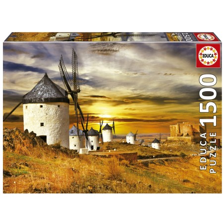 PUZZLE MOLINOS DE VIENTO 1500 EDUCA 19618