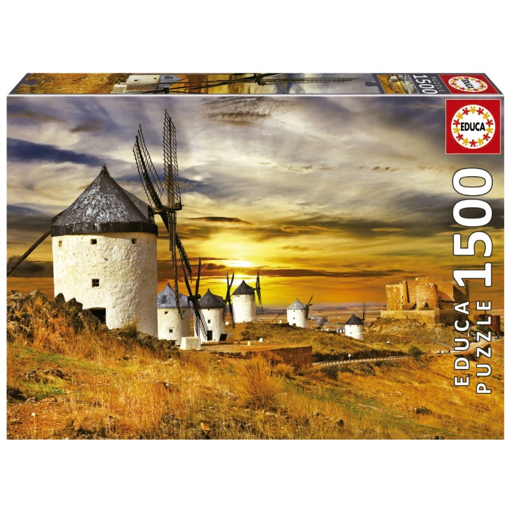 PUZZLE MOLINOS DE VIENTO 1500 EDUCA 19618