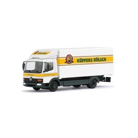MERCEDES ATEGO Getränkekoffer-LKW 2a HERPA 187411 ESCALA 1/87