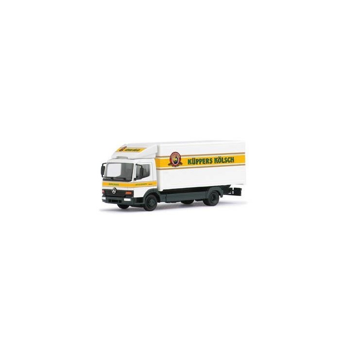 MERCEDES ATEGO Getränkekoffer-LKW 2a HERPA 187411 ESCALA 1/87