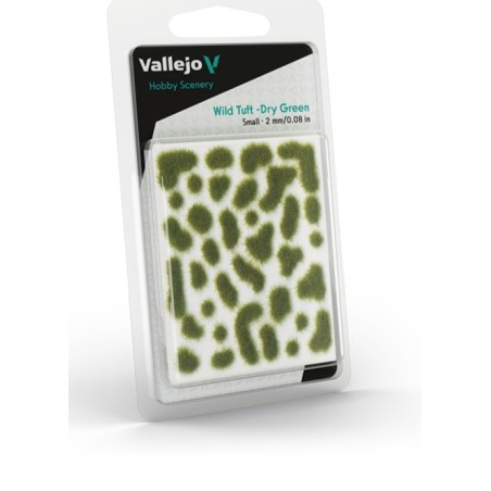 MECHONES DE HIERBA 2MM VERDE SECO VALLEJO SC401