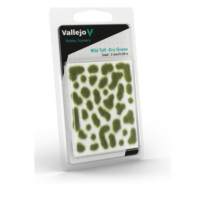 MECHONES DE HIERBA 2MM VERDE SECO VALLEJO SC401