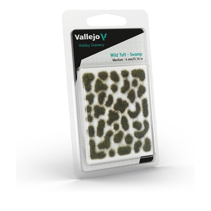 MECHONES DE HIERBA 4MM VERDE PANTANO VALLEJO SC405