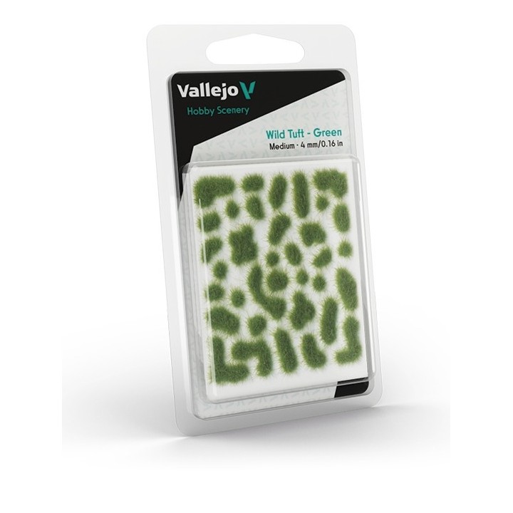 MECHONES DE HIERBA 4MM VERDE VALLEJO SC406