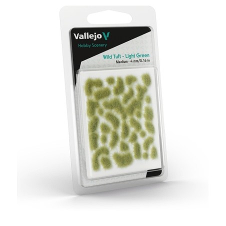 MECHONES DE HIERBA 4MM VERDE CLARO VALLEJO SC407