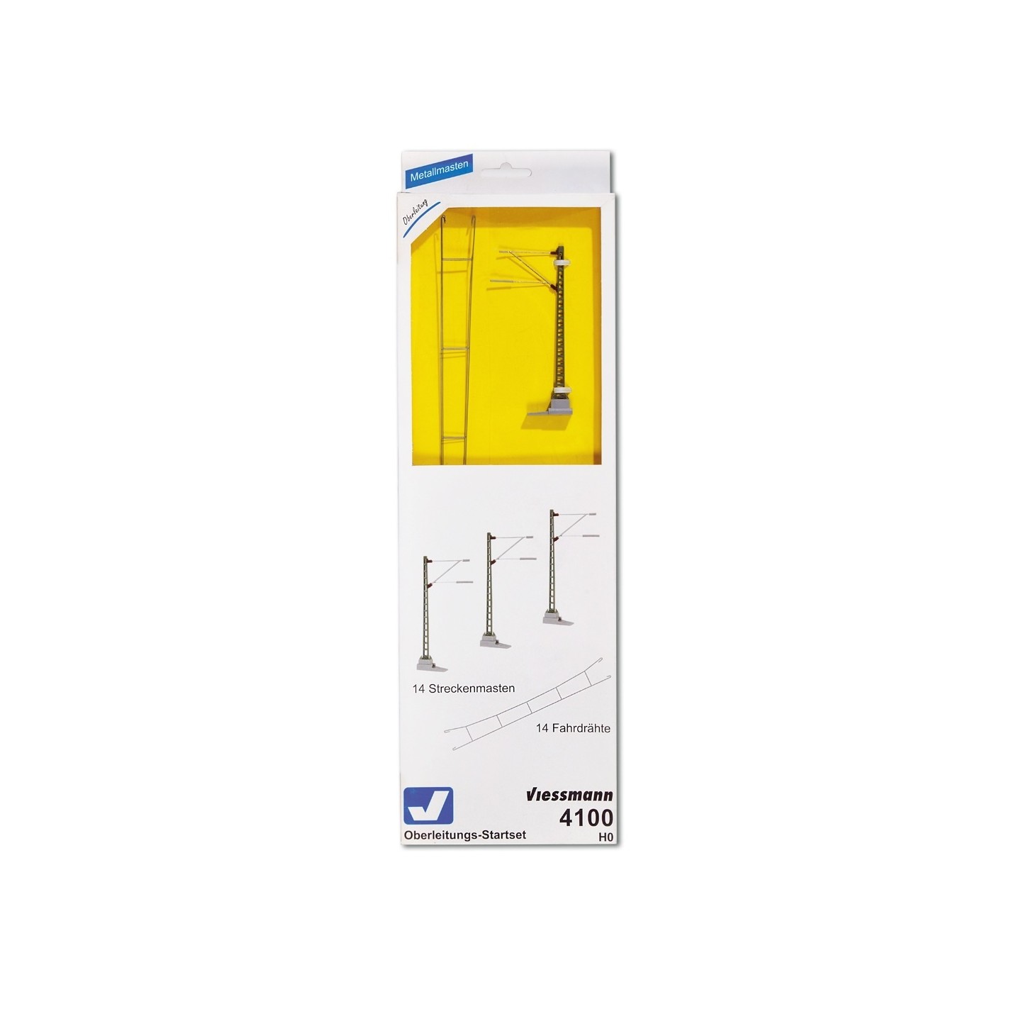 KIT INICIACIÓN CATENARIA VIESSMANN 4100 ESCALA H0