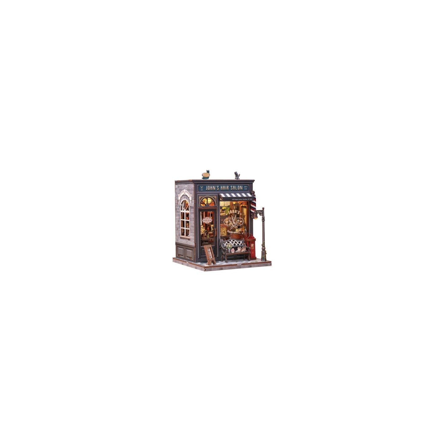 BOOK NOOK \"PELUQUERIA DE JHON\" 210PCS CUTEBEE CWGC215