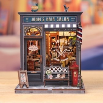 BOOK NOOK \"PELUQUERIA DE JHON\" 210PCS CUTEBEE CWGC215