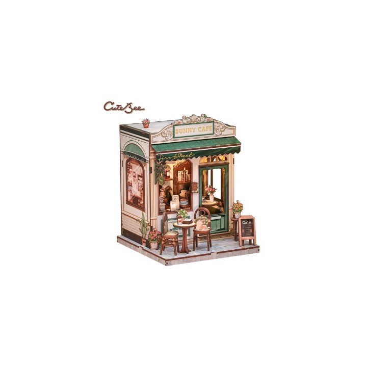 BOOK NOOK SUNNY CAFE" 233PCS CUTEBEE CWGC208"