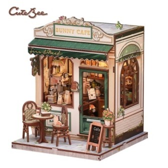 BOOK NOOK SUNNY CAFE" 233PCS CUTEBEE CWGC208"