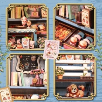BOOK NOOK SWEET MARIE" 242PCS CUTEBEE CWGC207"