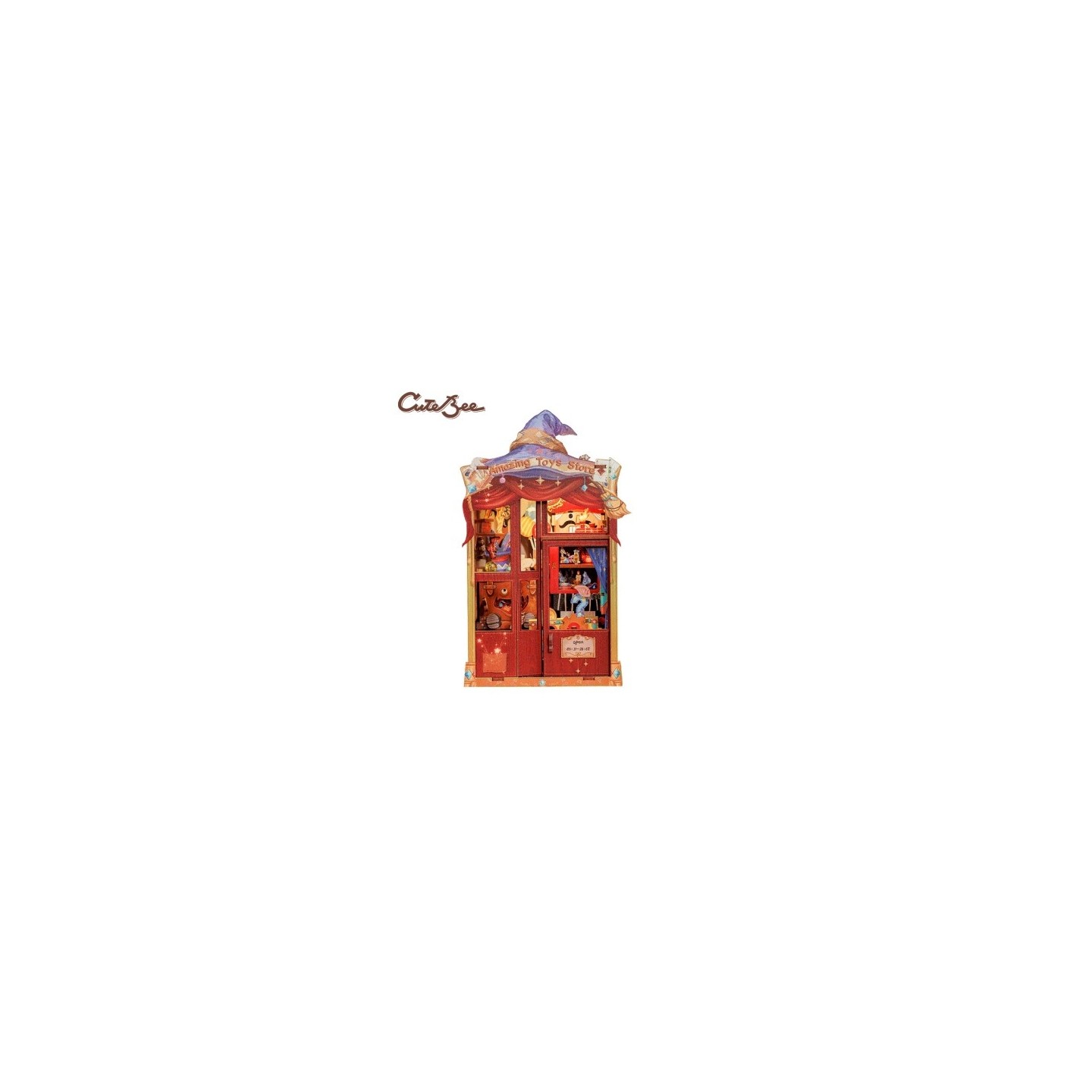 BOOK NOOK \"AMAZING TOY STORE\" 107PCS CUTEBEE CWGA204