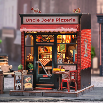 BOOK NOOK\" UNCLE JOE\'S PIZZERIA\" 236PCS CUTEBEE CWGC210