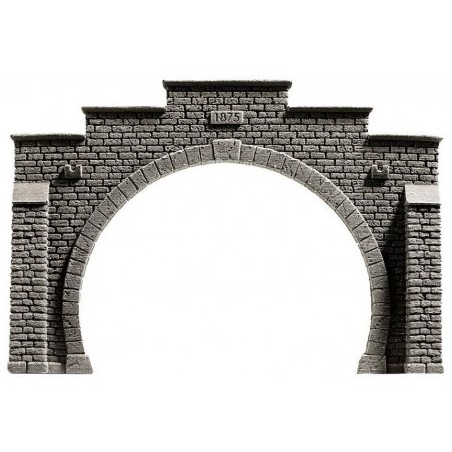 PORTAL DE TUNEL FERROVIARIO DOBLE VIA NOCH 34852 ESCALA N