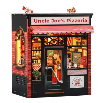 BOOK NOOK\" UNCLE JOE\'S PIZZERIA\" 236PCS CUTEBEE CWGC210