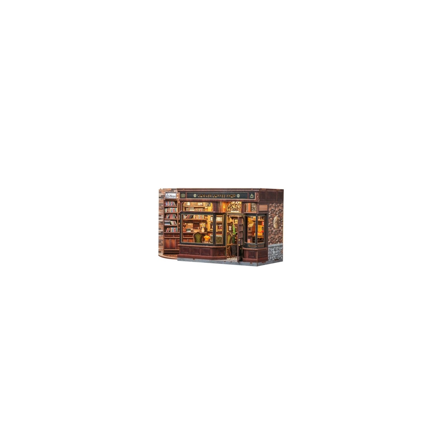 BOOK NOOK \"CORNER COFFEE SHOP\" 294 PCS CUTEBEE CWGC402