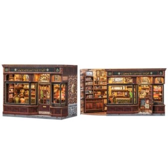 BOOK NOOK \"CORNER COFFEE SHOP\" 294 PCS CUTEBEE CWGC402