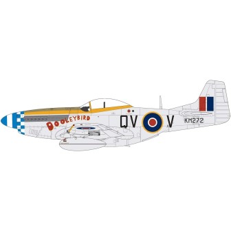MUSTANG Mk.IV/P-51K AMERICANO AIRFIX A05137 ESCALA 1/48