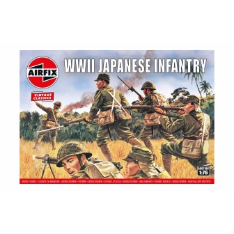 JAPANESE INFANTERY WWII AIRFIX 1/76