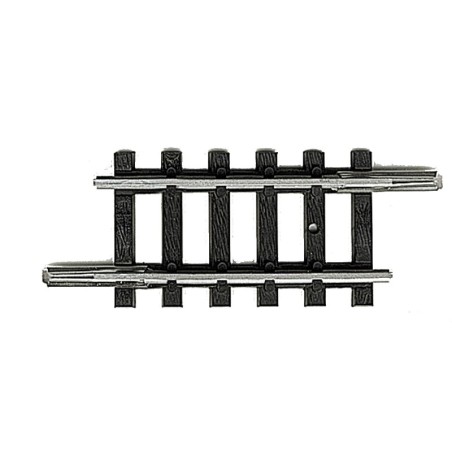 VIA RECTA 27.9 mm MINITRIX 14908 ESCALA N