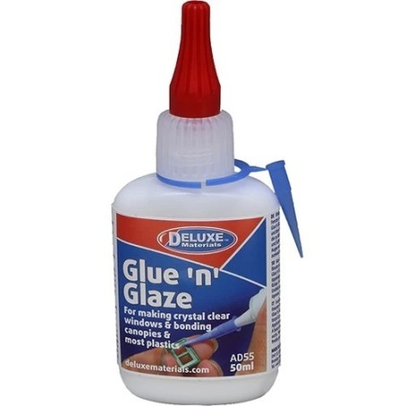 PEGAMENTO PARA PLASTICOS TRANSPARENTES DELUXE AD55