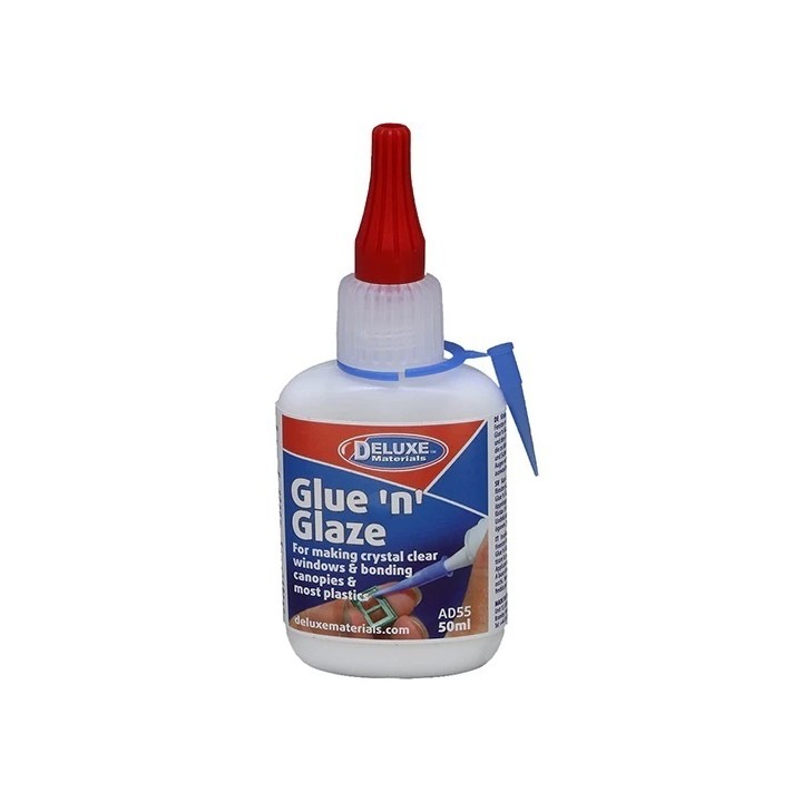 PEGAMENTO PARA PLASTICOS TRANSPARENTES DELUXE AD55