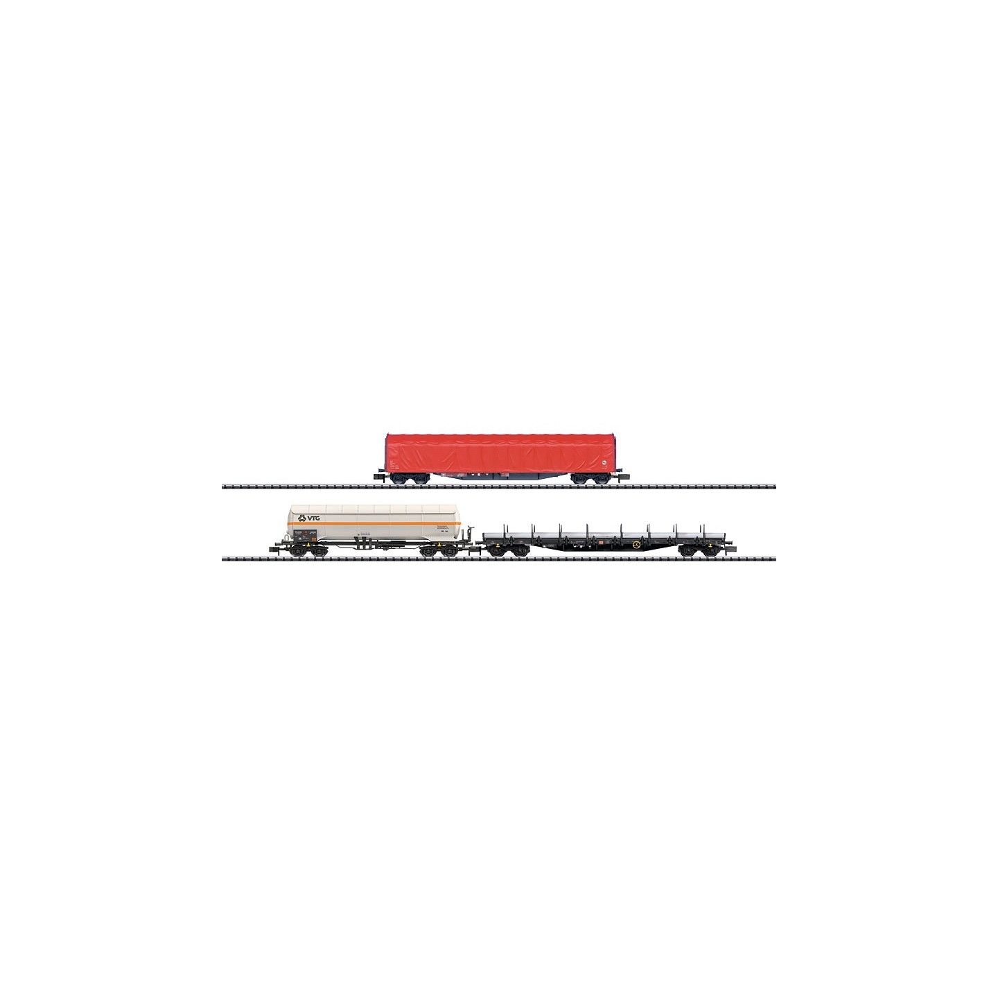 SET VAGONES MERCANCIAS MINITRIX 15286 ESCALA N