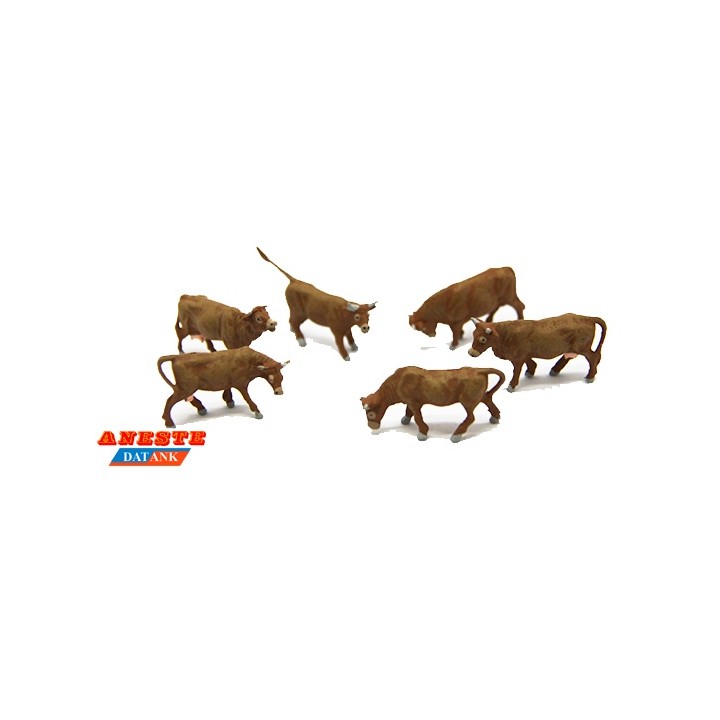VACAS CANELA ANESTE 4009C ESCALA  H0