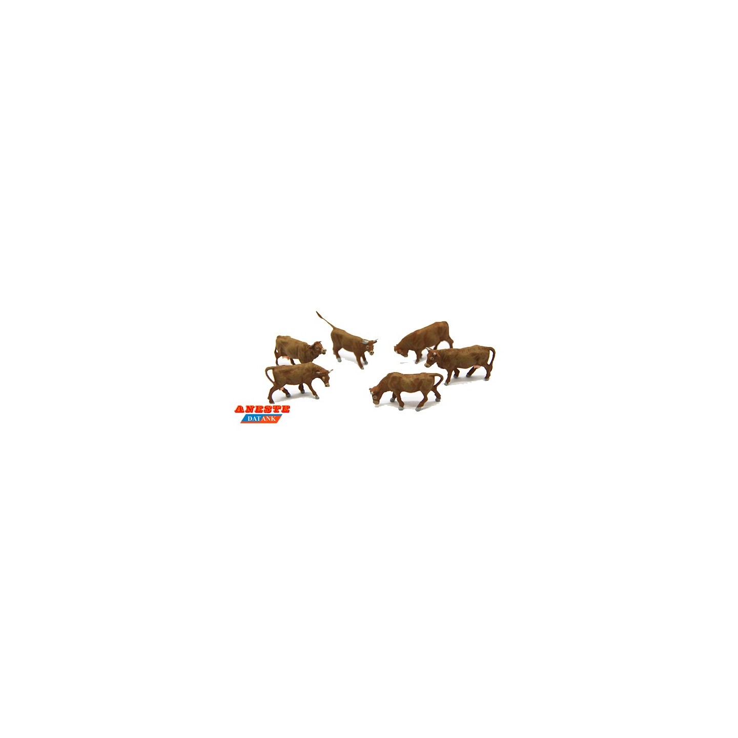 VACAS CANELA ANESTE 4009C ESCALA  H0