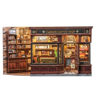 BOOK NOOK \"CORNER COFFEE SHOP\" 294 PCS CUTEBEE CWGC402