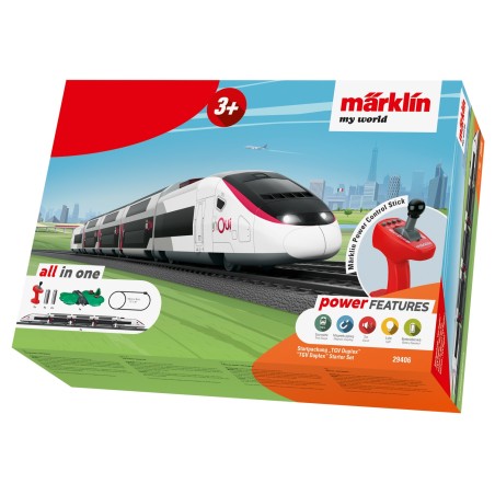 SET TREN OUIGO TGV DUPLEX MARKLIN MY WORLD 29406