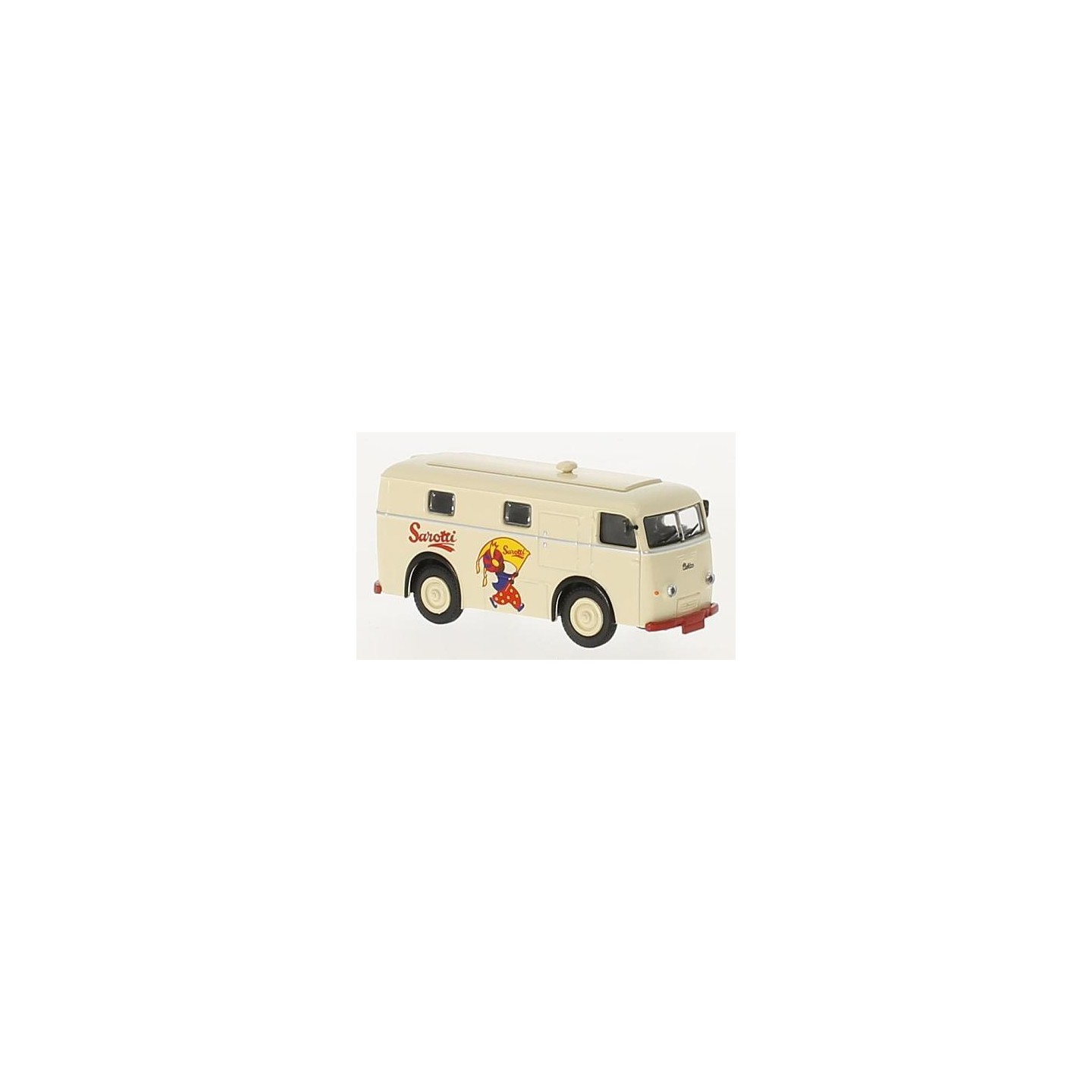 ELEKTRO PAKETWAGEN SAROTTI BREKINA 58303 ESCALA 1/87
