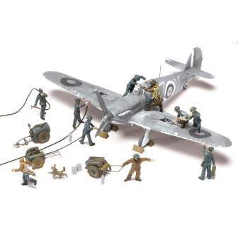PERSONAL DE LA RAF WWII AIRFIX A04702 ESCALA 1/48