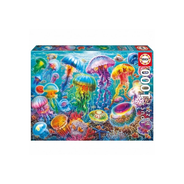 PUZZLE MEDUSAS 1000 PIEZAS EDUCA 20554