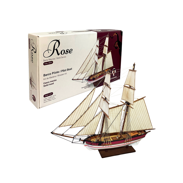 KIT BARCO SERIE ROSE 1/100
