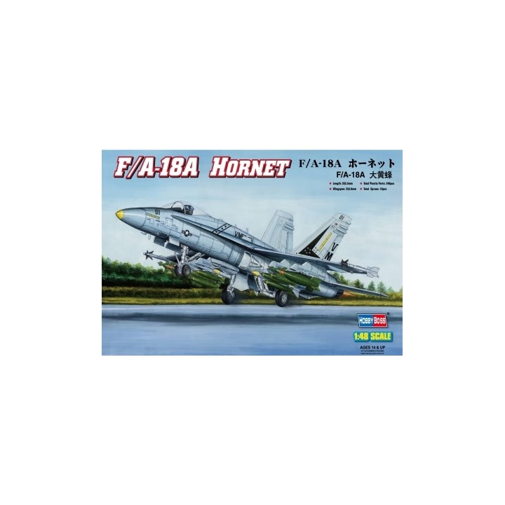 F18 HORNET HOBBY BOSS 1/48