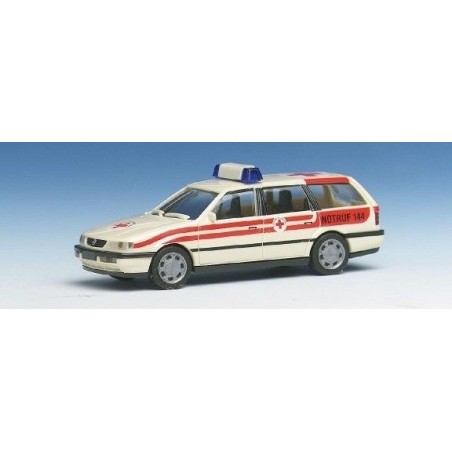 AMBULANCIA VOLKSWAGEN PASSAT HERPA 184496 ESCALA 1/87