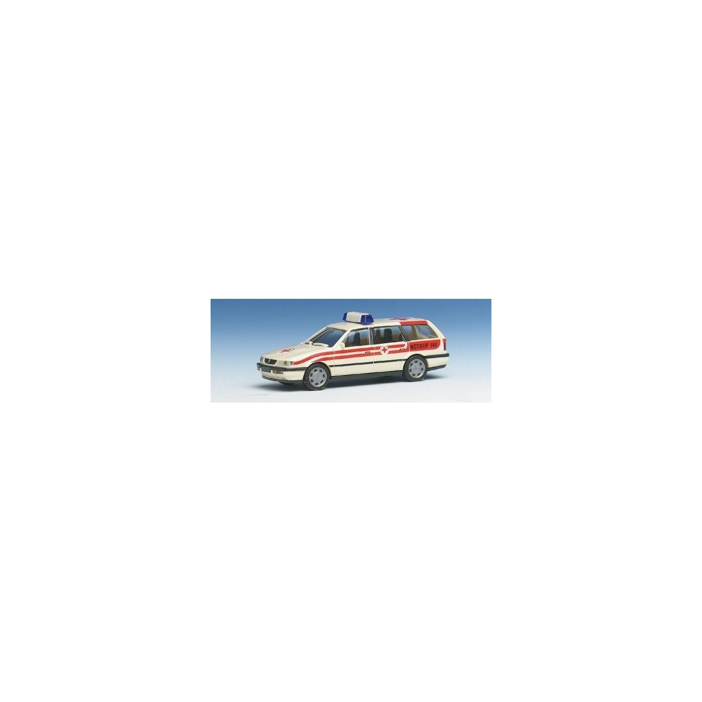 AMBULANCIA VOLKSWAGEN PASSAT HERPA 184496 ESCALA 1/87