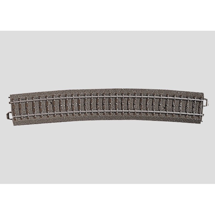 VIA CURVA R 1.114,6mm MARKLIN C 24912 ESCALA  H0