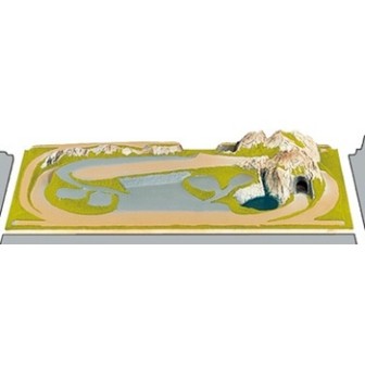 MAQUETA PREFABRICADA TRAUNSTEIN" NOCH ESCALA N/Z"