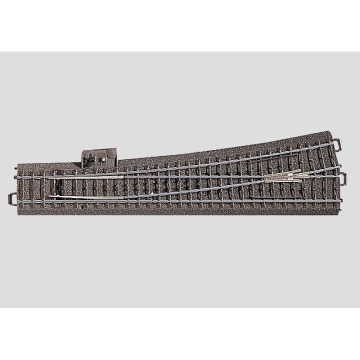 DESVIO LARGO MANUAL IZQUIERDA MARKLIN C 24711 ESCALAH0