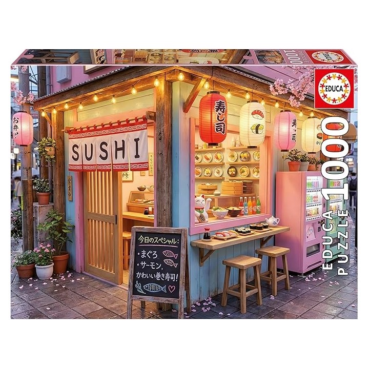PUZZLE KAWAI SUSHI 1000 PIEZAS EDUCA 20564