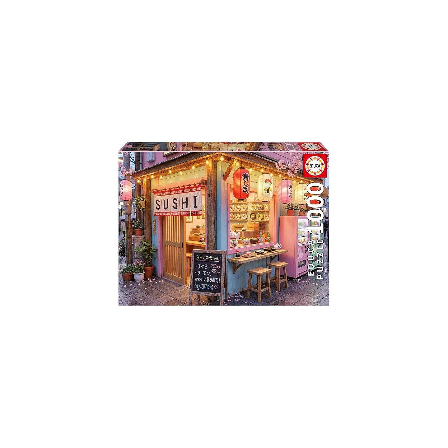 PUZZLE KAWAI SUSHI 1000 PIEZAS EDUCA 20564