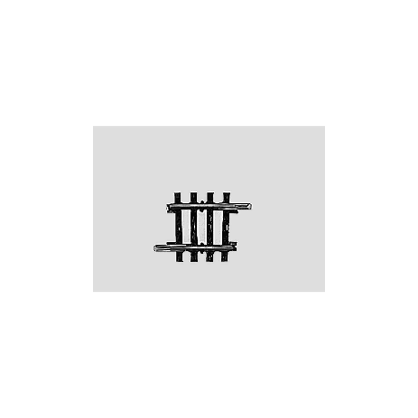 VIA CURVA R 424,6 mm MARKLIN K 2235 ESCALA  H0
